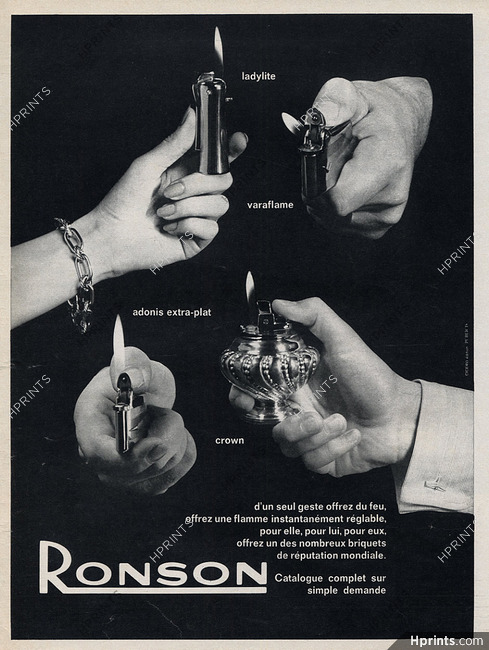 Ronson (Lighters) 1963