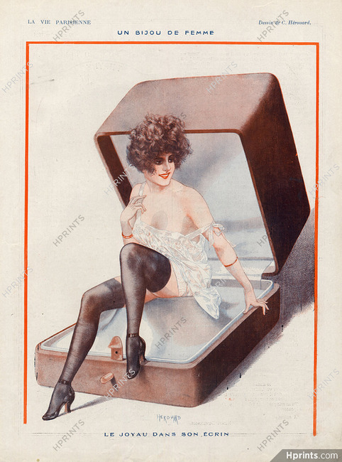 Hérouard 1921 ''Un bijou de femme'' stockings