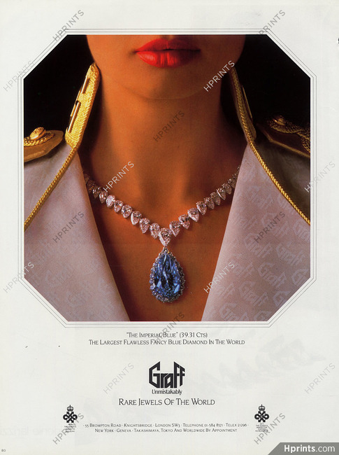Graff, Jewelry — Original adverts and images