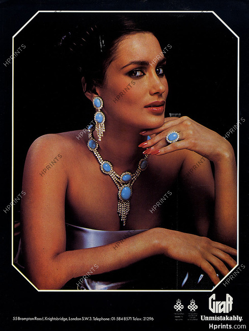 Graff (Jewels) 1977 Necklace, Ring, Earrings