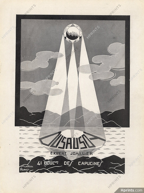 Dusausoy (Joaillier Expert) 1928 Marcel Dubois, Art Deco