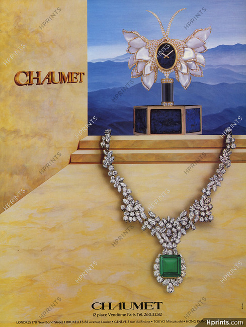 Chaumet (Jewels) 1981 Pendulum Necklace
