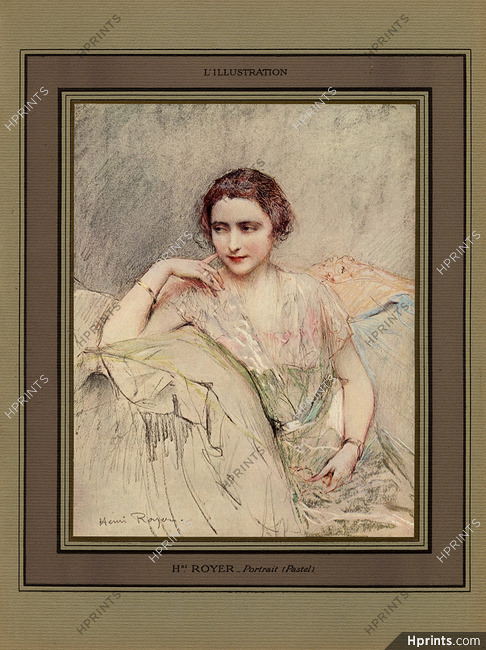 Henri Royer 1923 Portrait