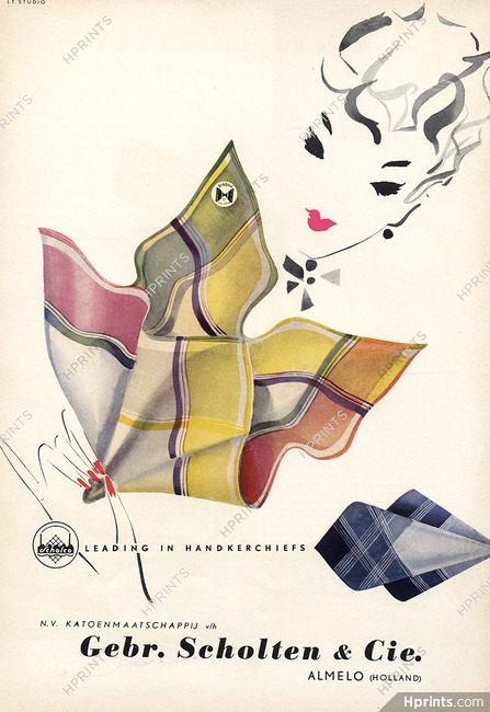 Gebr. Scholten & Cie (Fabric) 1954