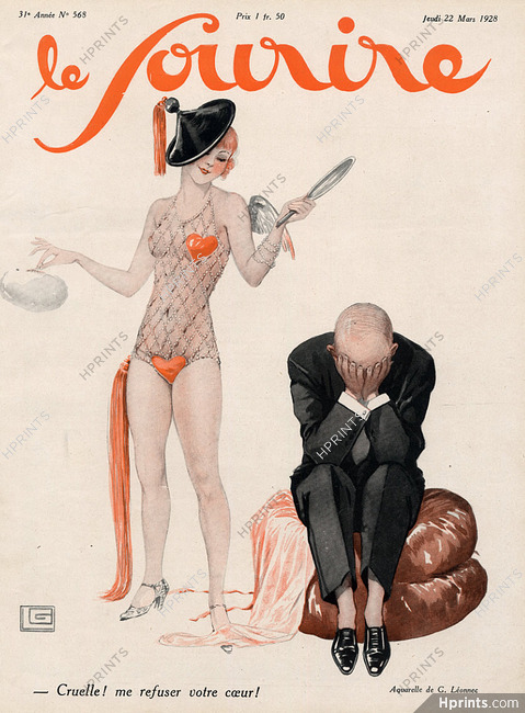 Léonnec 1928 Sexy Girl Carnival Costume Disguise Making-up