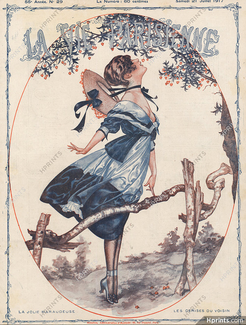 Hérouard 1917 ''La jolie maraudeuse'' cherry