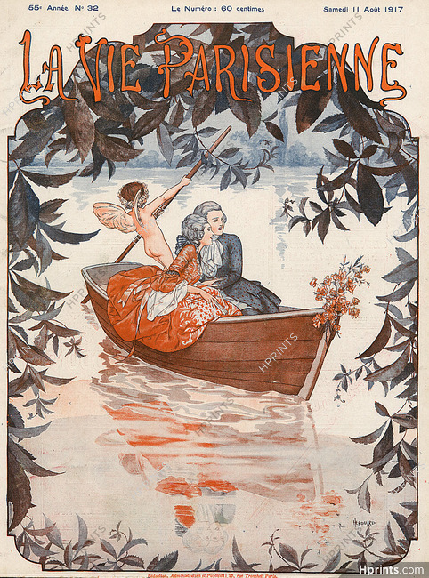 Hérouard 1917 La Vie Parisienne, angel