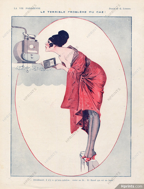 Léonnec 1917 ''Le terrible problème du gaz''