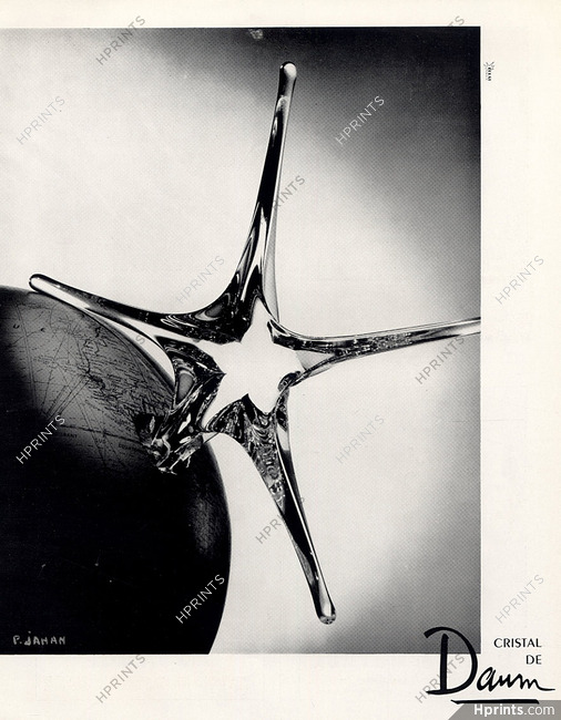 Daum (Crystal) 1959 Photo P. Jahan