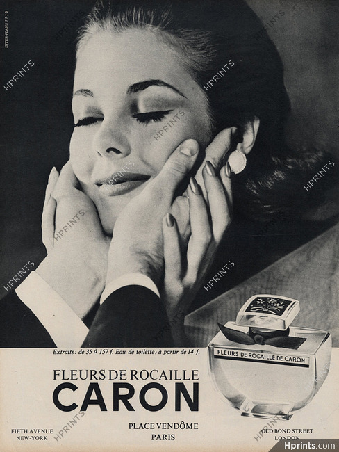 Caron (Perfumes) 1965 Fleurs de Rocaille