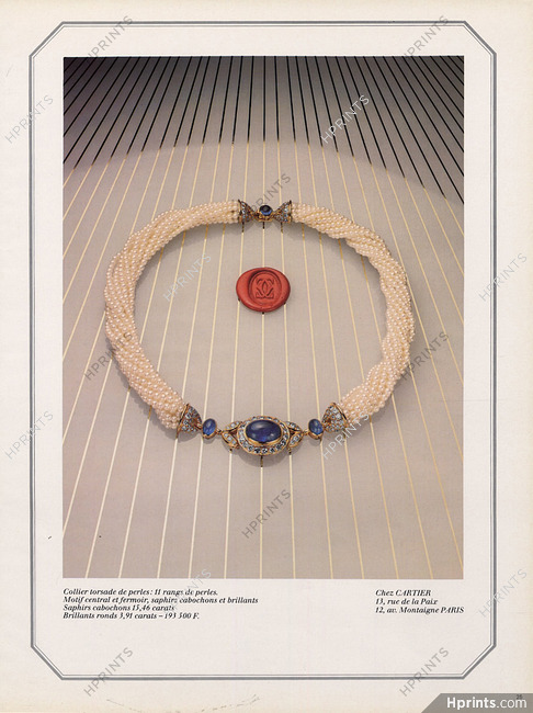Cartier 1982 — Advertisements