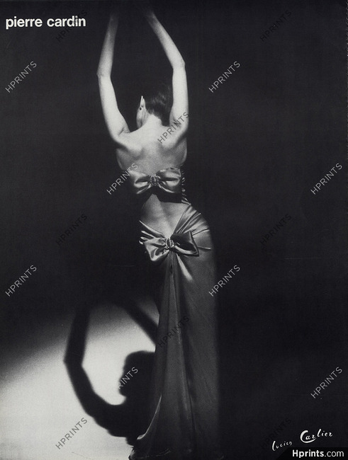 Pierre Cardin 1985 backless Evening Gown