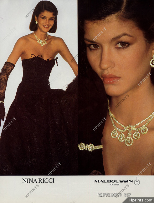 Mauboussin & Nina Ricci 1980 Necklaces