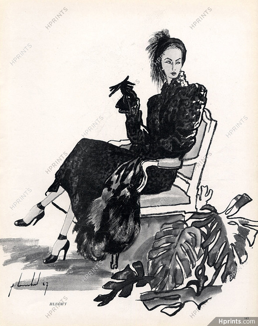 Hluchy (Fur Coat) 1947 Pierre Louchel