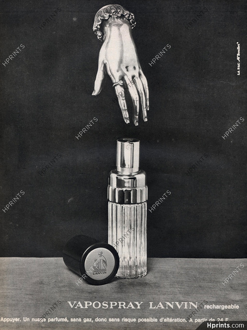 Lanvin (Perfumes) 1964 Vapospray Atomizer