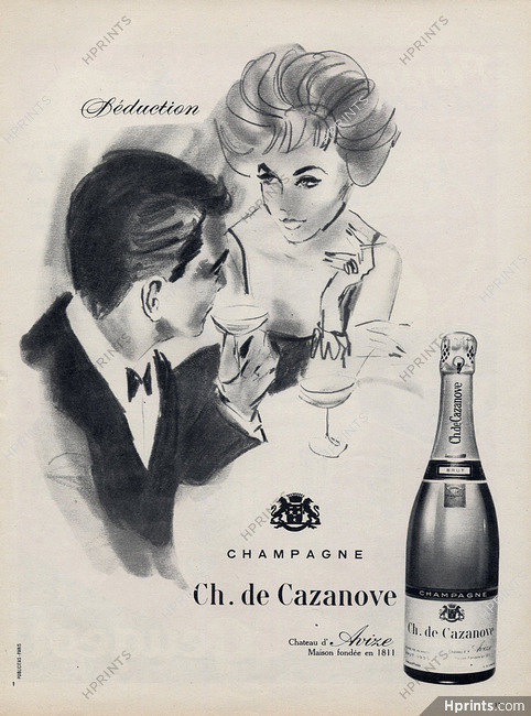Ch. de Cazanove (Champain) 1959 Delorme