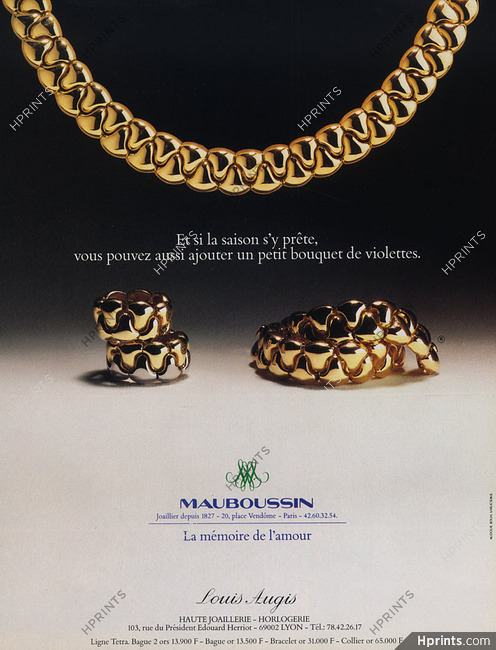 Mauboussin (Jewels) 1982