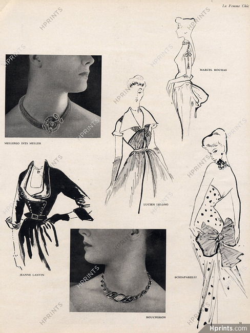 Mellerio dits Meller & Boucheron 1948 Necklaces