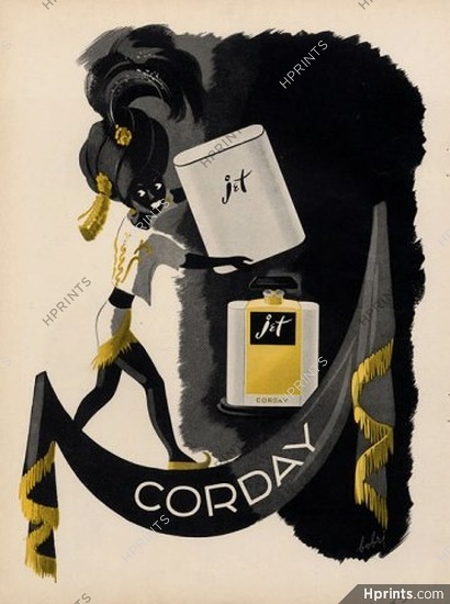 Corday (Perfumes) 1943 Jet, Bobri