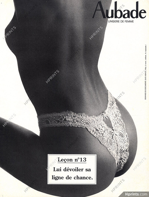 Aubade 1996 Leçon n°13 topless