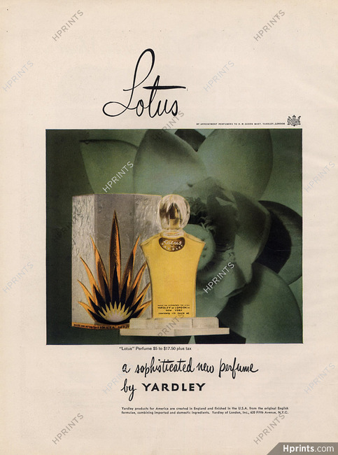 Yardley (Perfumes) 1948 Lotus