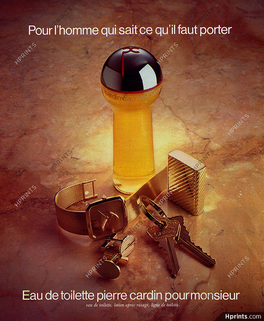 Pierre Cardin (Perfumes) 1979 Pour Monsieur