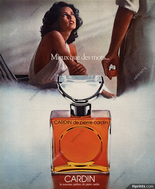 Pierre Cardin Perfumes Original adverts and images