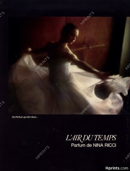 Nina Ricci (Perfumes) 1972 L'Air du Temps, David Hamilton