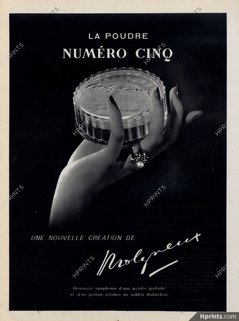 Molyneux (Cosmetics) 1950 Numéro Cinq