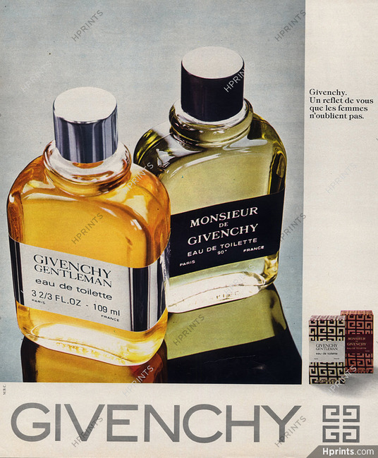 Givenchy (Perfumes) 1977 Monsieur & Gentleman