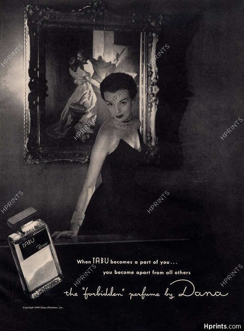 Dana (Perfumes) 1949 Tabu