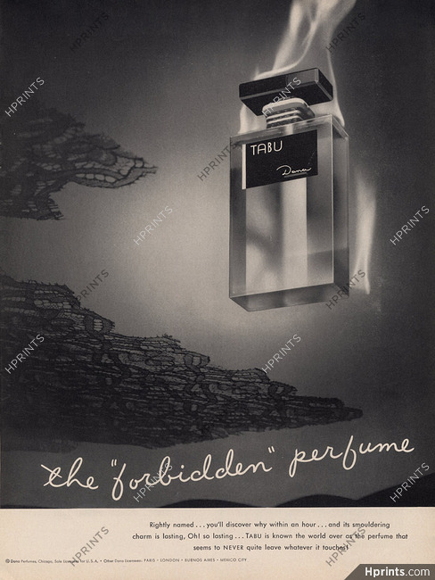 Dana (Perfumes) 1943 Tabu