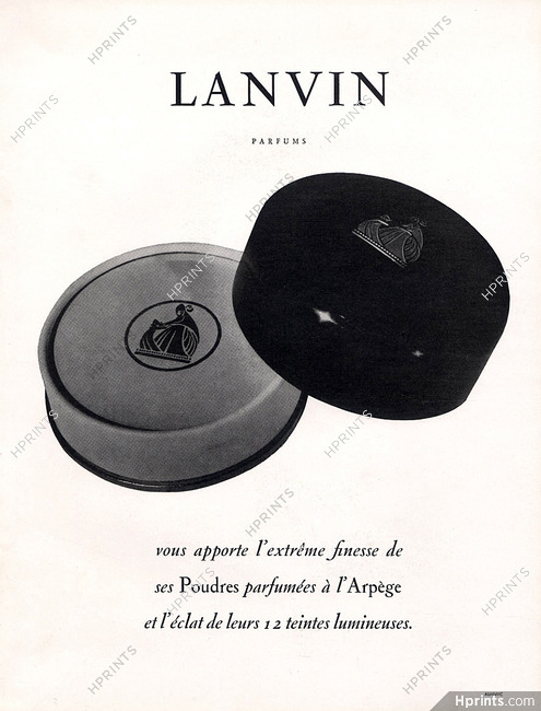 Lanvin (Cosmetics) 1956 Arpège