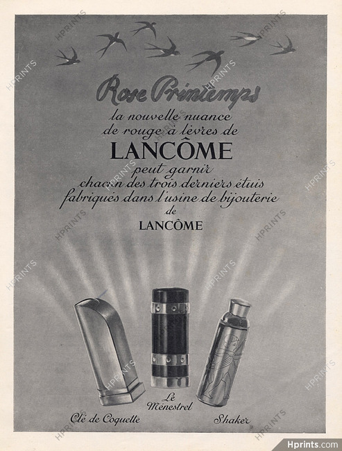 Lancôme (Cosmetics) 1951 Rose Printemps Lipstick