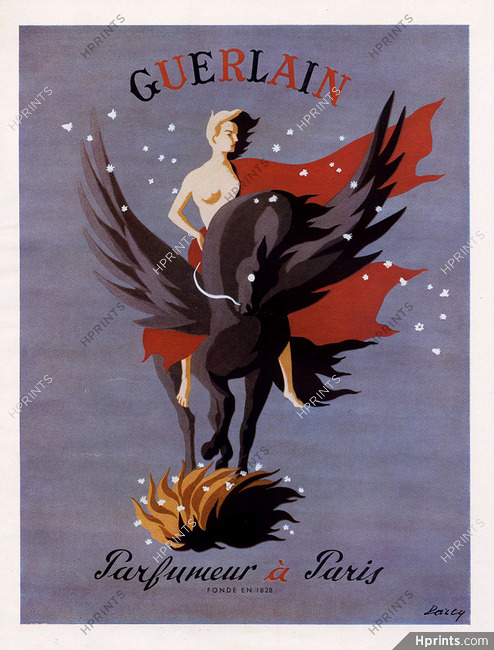 Guerlain (Perfumes) 1949 Flying Horse, Darcy