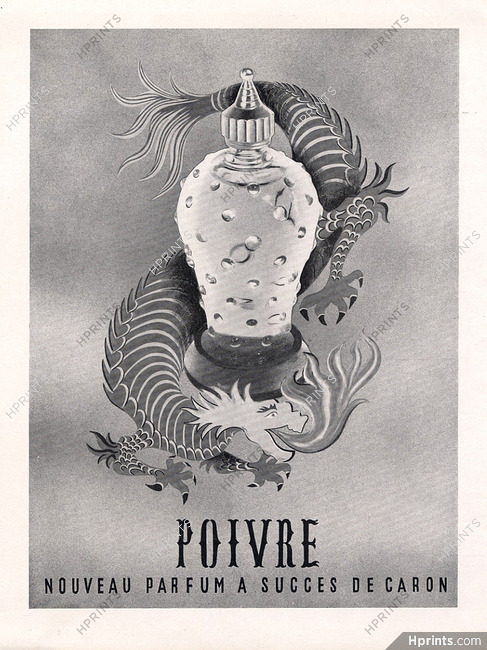 Caron (Perfumes) 1956 Poivre, Dragon Chinese, China
