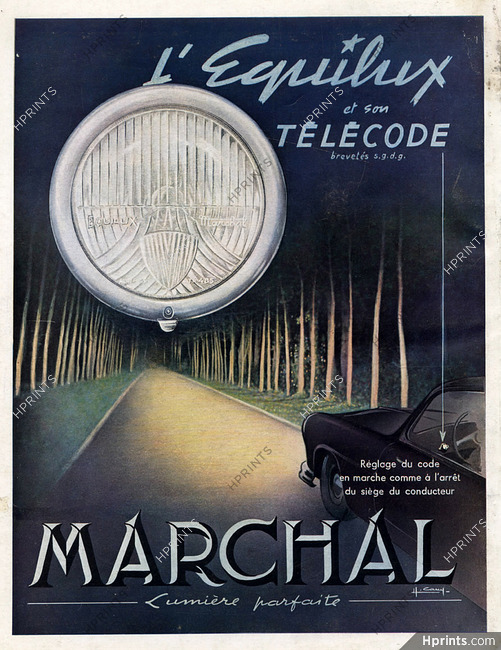Marchal 1953 Equilux