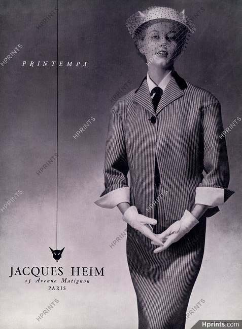 Jacques Heim 1952 Fashion Photography