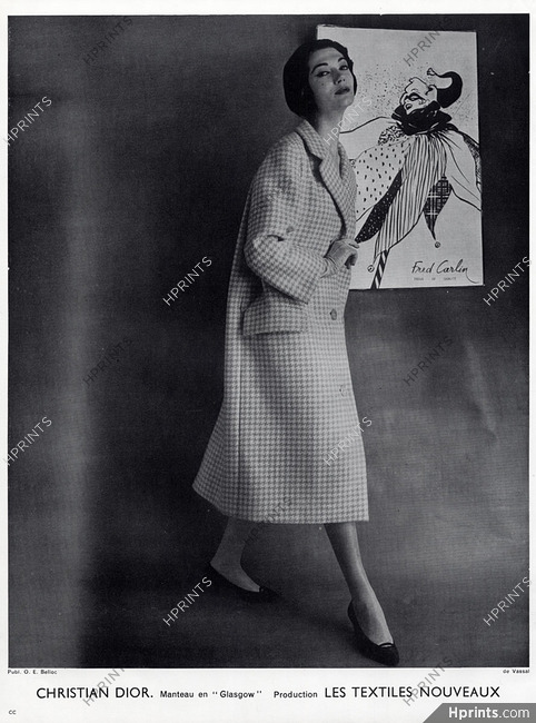 Christian Dior (Couture) 1957 Coat, Fred Carlin