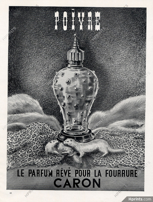 Caron (Perfumes) 1957 Poivre, Fur