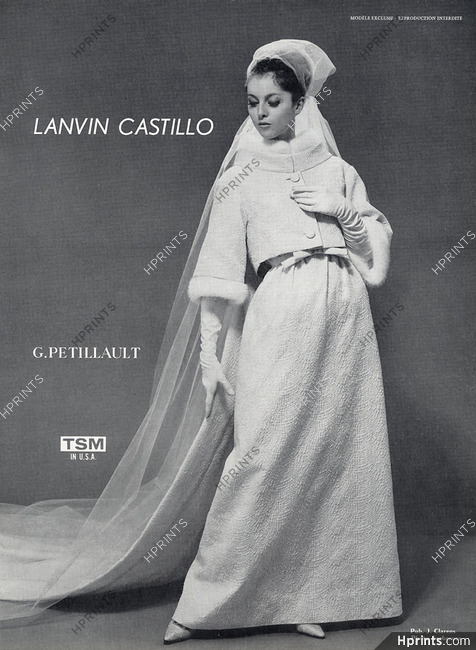 Jeanne Lanvin Castillo 1959 Photo Seeberger, Pétillault (Fabric)