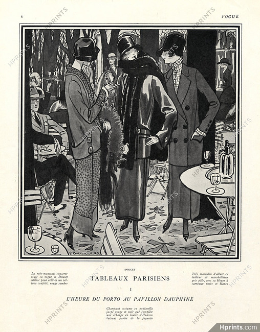 Doucet (Couture) 1923 Pierre Brissaud