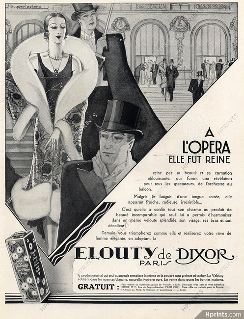 Velouty de Dixor 1929 Julien Jacques Leclerc