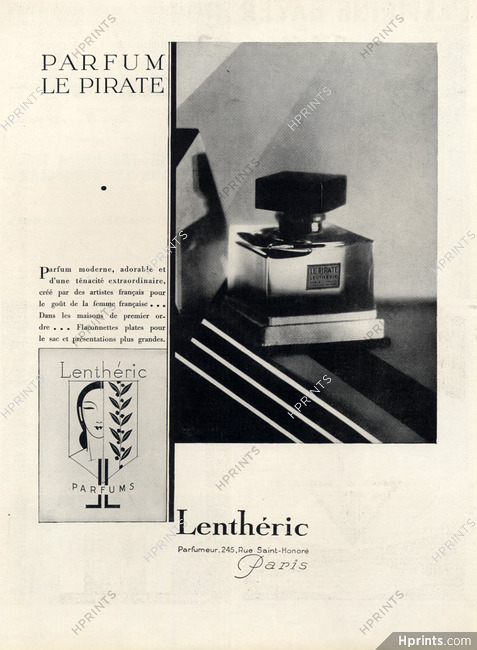 Lenthéric 1929 Le Pirate