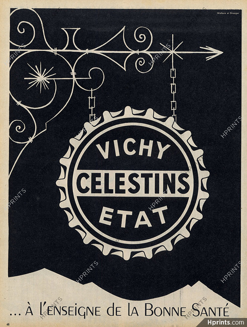 Vichy Celestins Etat 1953