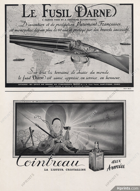 Cointreau 1939 ''Aux Armées'', Jean Adrien Mercier