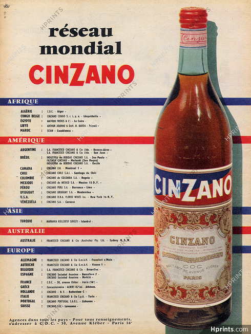 Cinzano 1959