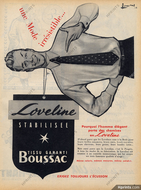 Boussac (Fabric) 1953 Pierre Couronne