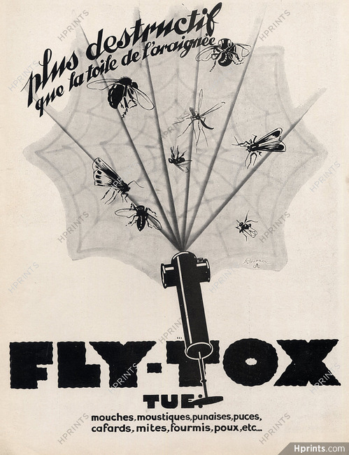 Fly-Tox 1929 Pouprou