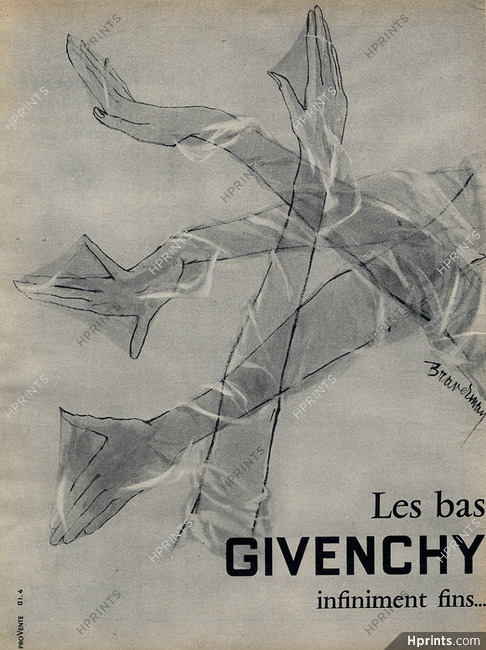Givenchy (Stockings) 1956 Sylvia Braverman